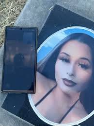 Military grave site with missing man flyover