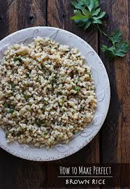 Brown rice recipes, mexican brown rice, mexican rice, mexican side dish, spanish rice recipe. How To Cook Brown Rice To Perfection Soupaddict