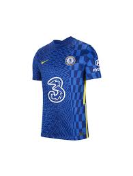 Deals of the day · shop best sellers · fast shipping Buy Nike Chelsea F C 2021 22 Stadium Home Replica Jersey Lyon Blue Opti Yellow Studio 88