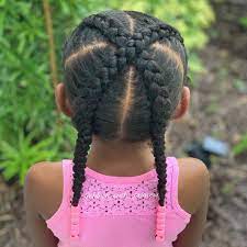 So choose the perfect hairstyle for your little girl. Natural Hair Kids On Instagram Need A Satin Lined Winter Natural Hairstyles For Kids Hair Styles Kids Hairstyles