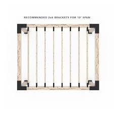 Pergola Kit For 6x6 Wood Posts With Knect 2x6 Top Rafter Brackets In 2020 Pergola Kits Pergola Rafter