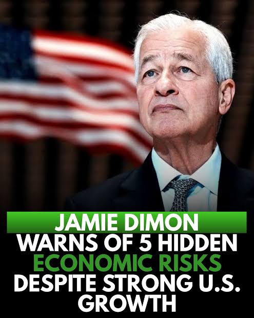 Jamie Dimon warns of 5 hidden economic risks
