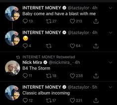 By the end of last summer. Blastoff With Trippie Will Be On The New Internet Money Album Juicewrld