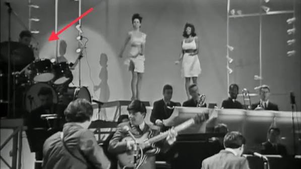 Hal Blaine and crew at the Tami Show 1964