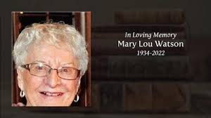 Mary Lou Watson Obituary