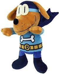 Amazon Com Merrymakers Dog Man Bark Knight Doll 9 Inch Toys Games Dog Man Book Dav Pilkey Dog Man Cat Kids