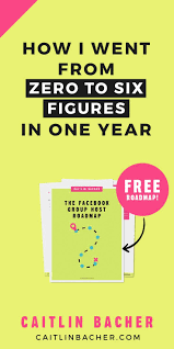 How I Went From Zero To Six Figures In One Year Marketing Strategy Social Media Social Media Social Media Marketing Facebook