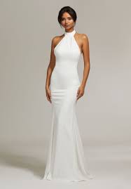 Keisha Wedding Dress Morilee Wedding Dresses Plain Wedding Dress Halter Wedding Dress