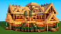 Modern Minecraft Wooden House