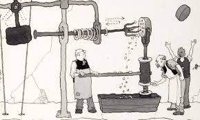 The project to establish a william heath robinson museum in the london borough of harrow has reached a dramatic stage with the opening of the new building at west house, pinner. Heath Robinson A Museum Fit For The Cobbled Together Contraption King Architecture The Guardian