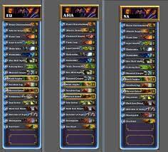 This version of the deck is outdated, and not too strong right now. Warlock Zoo Player Makes Rank 1 In Na Eu Asia