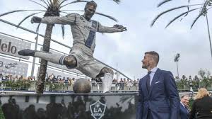 Ua los cerritos galaxy stadium 11. Mls David Beckham Wird Von Los Angeles Galaxy Mit Eigener Statue Geehrt