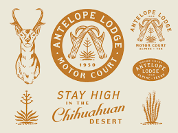 Antelope Lodge Design Logo Design Branding Design Logo