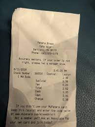 Panera bread employee insults customer on receipt. Panera Bread Make You Sick Get Help Now
