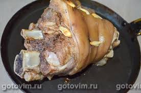 рулька свиная запеченная в духовке в рукаве рецепт с фото Fotografii Recepta Svinaya Rulka V Pive Zapechennaya V Duhovke 05 Eda Rulka Recepty