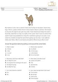 Fashion & accessories · 9 years ago. Literacy Reading Comprehension I Am A Camel Worksheet Primaryleap Co Uk