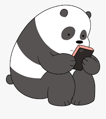 This standing plush toy is based on ice bear, a character from the popular cartoon network show we bare bears. the perfect gift: Panda Thomas Dafoe Studios Bare Bears Png Pack We Bare Bear Png Free Transparent Clipart Clipartkey