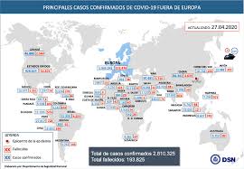 Uma lista dos eventos que ocorreram em 27 de abril. Coronavirus Covid 19 27 De Abril 2020 Dsn