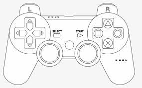 Matchsticks, dots, mazes, mad libs, spot the difference and more. Game Controller Coloring Page Hd Png Download Transparent Png Image Pngitem