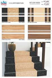 Prefinished natural brazilian cherry offers a rich look to any stairway. Kag Tiles Kag Tiles Digital Step Riser Tiles Interior Facebook
