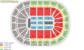 Manchester Arena Seating Plan Detailed Seat Numbers