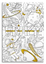 It comes together to create a most beautiful scene. The Crazy Space Coloring Pages By Gal Shir