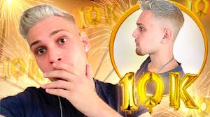 PLATINEI MEU CABELO EM COMEMORAÇÃO AOS 10k