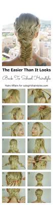 Check out all the trendiest back to school hairstyles (and haircuts, too) that will have jaws dropped as soon as you walk in the door. Hairstyles For Back To School Easy Folade