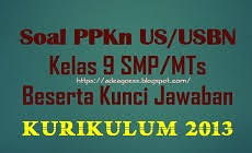 Rangkuman materi di halaman ini masih tahap update, mohon dukung terus ya, agar kami bisa menyediakan rangkuman. Soal Us Usbn Ppkn Kelas 9 Smp Mts K 13 Beserta Kunci Jawaban Sobang 2