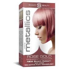 Vegan formula colors and conditions hair. Metallic Rose Gold Pastel Hair Dye Cruelty Free Vegans Uk Smart Beauty Shop