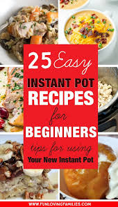 25 Easy Instant Pot Recipes For Beginners Fun Loving Families In 2020 Easy Instant Pot Recipes Instant Pot Dinner Recipes Instant Pot Recipes