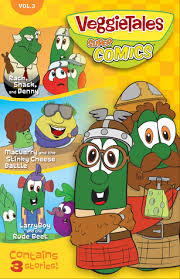 Veggietales coloring pages rack shack and benny. Veggietales Supercomics Vol 3 By Big Idea Inc