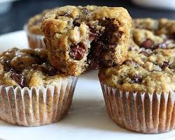 La Recette Super Facile De Muffins Aux Bananes Chocolat Et Expresso Recipe Homemade Muffins Chocolate Chip Muffins Healthy Desserts Easy