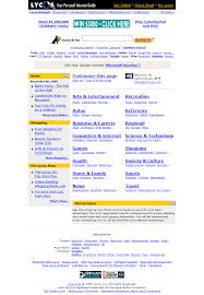 Lycos Website In 1999 Web Design Design Museum Check Email