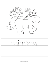 Use potato or mung bean starch to make these super chewy and. Rainbow Worksheet Unicorn Coloring Pages Coloring Pages Unicorn Crafts