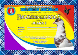 Berikan penghargaan kepada mereka yang layak mendapatkannya berupa sertifikat yang didesain secara profesional dari canva. Siap Download Piagam Lomba Burung Merpati Burung Kicau File Cdr Dan Word Ruangan Baca