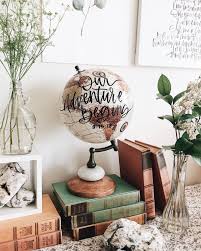 7 Thoughtful Gifts For Travelers The Anastasia Co Travel Room Decor Globe Decor Travel Themed Room