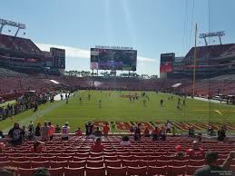 raymond james stadium section 147 tampa bay buccaneers