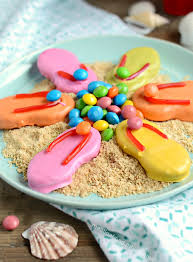 Learn how to make nutter butter cleats ad. Easy Flip Flop Cookies Meatloaf And Melodrama