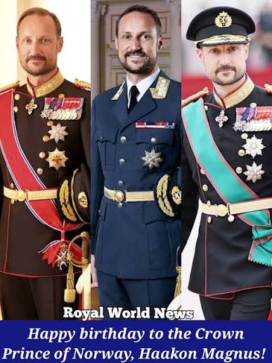 Happy 52nd Birthday to Crown Prince Haakon of Norway  -July 20th 2025.  . Photo : Prince Sverre Magnus (19 years old) of Norway, Crown Princess  Mette-Marit of Norway, Princess Ingrid Alexandra (