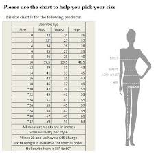 jean de lys size chart mother of the bride elegant