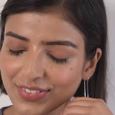 Candice 925 Silver Thread Earrings