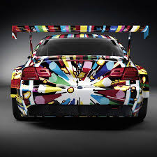 Bmw Art Car By Jeff Koons Awesome Art Work On Cars Want To Be Able To Do This One Day It Would Be A Dream Come True Bmw Art Art Cars Car