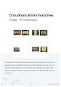 Catalogue - Choudhary Bricks Industries in Hamiltonganj ...