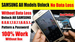 If you have screen lock turned on, enter your . Samsung All Models 8 0 8 1 7 0 Pattern Password Unlock Without Data Loss 100 Tested Waqas Mobile Youtube