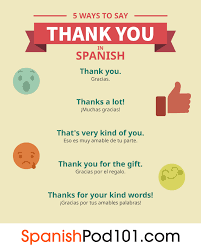 Check spelling or type a new query. How To Say Thank You In Spanish Spanishpod101