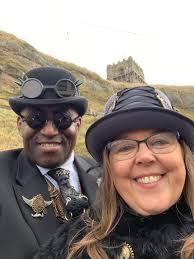 A splendid steampunk welcome to our newest members. Jayne Jones, Grace  Minter, Reform uk Clacton, Cody Jarrett, Eggman Cosplay, Glen Lindsay, John  Deere