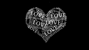 White hearts black background wallpaper image 2332824 on favim com. Black And White Heart Wallpapers Wallpaper Cave