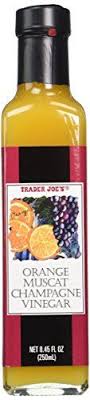 Trader Joe S Gourmet Orange Muscat Champagne Vinegar 8 45 Fl Oz 250ml Champagne Vinegar Gourmet Recipes Light Olive Oil