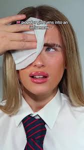 British Girl Makeup Transformation into Influencer